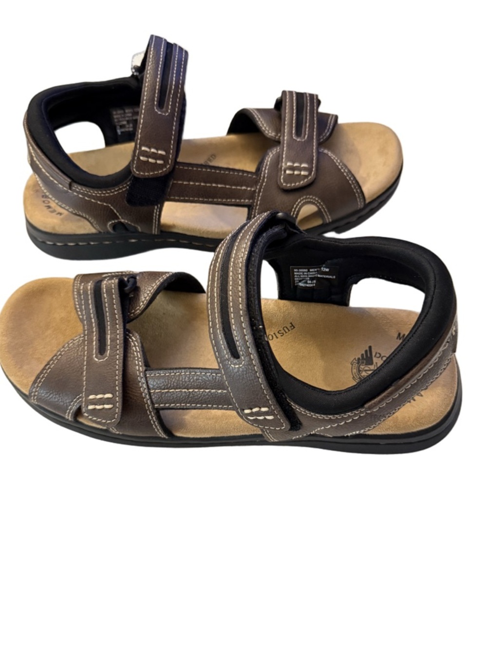 Dockers Brown Men’s Adjustable Strap Sandals